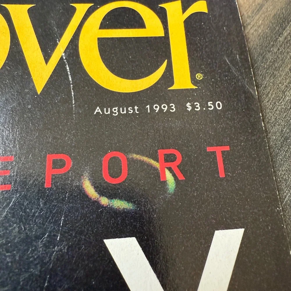 Discover Magazine August‎ 1993 Special Report Why We Dont Have An Aids Vaccine